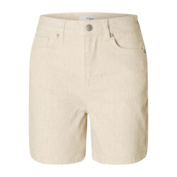 Selected Femme slfuna-krista hw denim shorts 16097716 egret