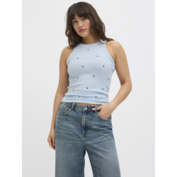Jack & Jones Jxforest str sl rib aop top jrs