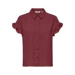 Only Onlmette life ss frill shirt wvn cs