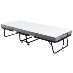 4goodz Homcom logeerbed opklapbaar 1-persoons 200x75x42.5 cm tot 150 kg