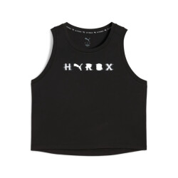 Puma w x hyrox cloudspun thermoadapt crop tank training t-shirt korte mouw dames -