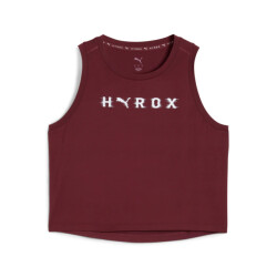 Puma w x hyrox cloudspun thermoadapt crop tank training t-shirt korte mouw dames -