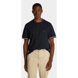 Tommy Hilfiger T-shirt korte mouw global stripe cuff tee mw0mw38630/dw5