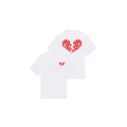 croyez homme Broken puffed heart t-shirt