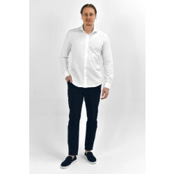 Vercate Strijkvrij overhemd japanese knitted -
