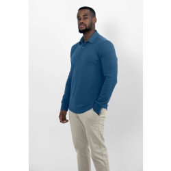 Vercate Strijkvrij poloshirt royal blue