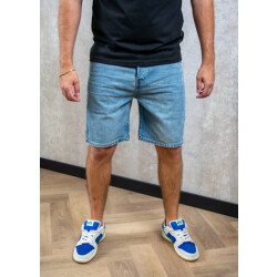 Pure Path The owen regular fit denim short