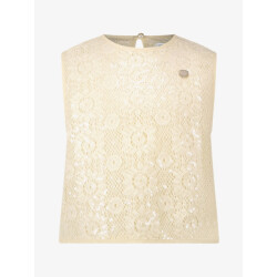Le Chic Meisjes top enig sequin crochet