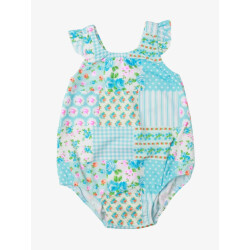 MC Saint Barth Meisjes badpak pinkie shabby patch