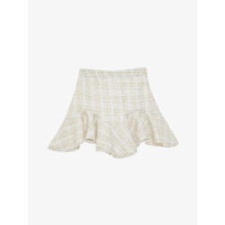 Patachou Meisjes rok ecru gold tweed