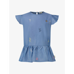 Le Chic Meisjes t-shirt elina embro denim