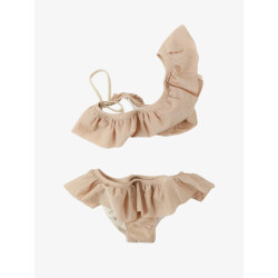 MC Saint Barth Meisjes bikini rey one shoulder ruffles lurex