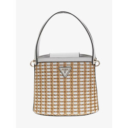Guess Dames tas atalia crossbody natural white