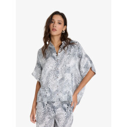 Alix The Label Dames blouse animal oversized