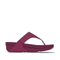 FitFlop Lulu maxi-crystal toe-post sandals