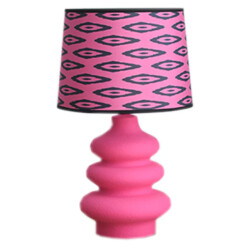 House Vitamin Table lamp flow ceramics neon pink e27 20x20x27cm
