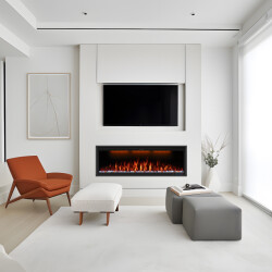 Comfortable at Home Ghiffa 152, de elektrische sfeerhaard met een breedte van 152cm voor uw