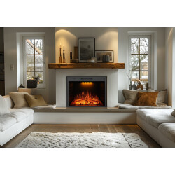 Comfortable at Home Arona 90, elektrische sfeerhaard voor inbouw