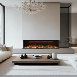 Comfortable at Home Laveno 182, elektrische 3-zijden glas sfeerhaard met een breedte van 182cm, 13