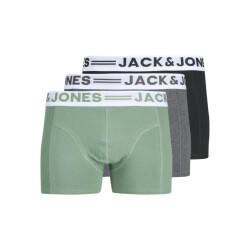 Jack & Jones Heren boxershorts trunks sense 3-pack multicolor
