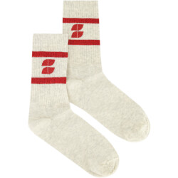 By-Bar Amsterdam Logo sparkle socks lipstick