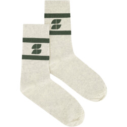 By-Bar Amsterdam Logo sparkle socks bottle green