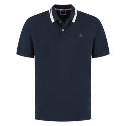 Jack & Jones Jcohass logo polo ss smu navy
