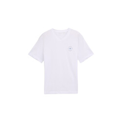 Tom Tailor V-neck t-shirt h print
