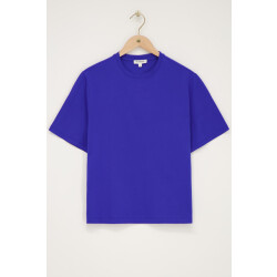 My Jewellery Amour backprint tee; 0600 kobalt