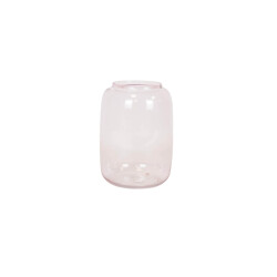 House Vitamin Vase big glass pink 25x35cm