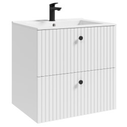 Badplaats Badkamermeubel saros 60 cm - badmeubel met wastafel
