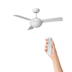 Cool Breeze Plafondventilator aksel met verlichting Ø107cm 6 snelheden afstandsbediening -