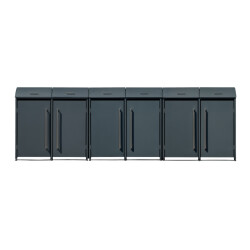 Westmann Moderna containerombouw afvalbak kliko ombouw 6 containers