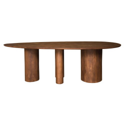 Home67 Eettafel amir 240 x 120 cm mangohout