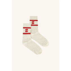 By-Bar Amsterdam 25528406 logo sparkle grey socks