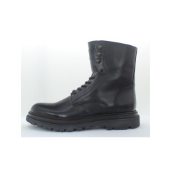 Giorgio 56308 donkergrijze leren gevoerde veterboots