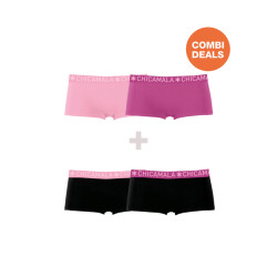 Muchachomalo Dames 2+2-pack boxershorts