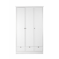 CaliCosy Kast 3 deuren en 3 lades wit l120 cm landwood