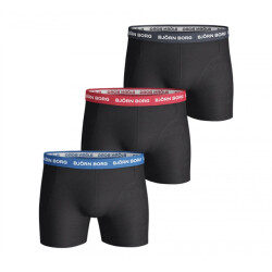 Björn Borg 3-pack boxers contrast solids