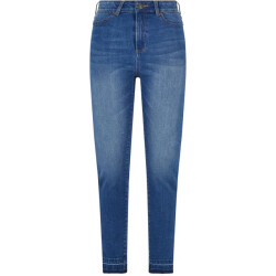 Urban Classics Dames high waist skinny jeans