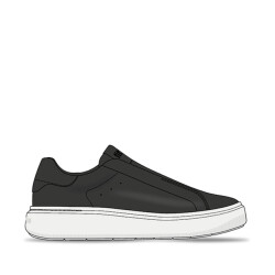 FitFlop Rtg leather laceless sneakers
