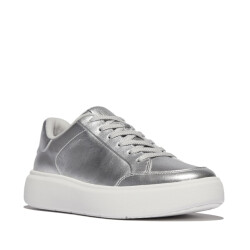 FitFlop Rtg metallic-leather sneakers