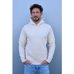Kultivate Inflate 2501011001 whitecap grey heren sweater hoodie