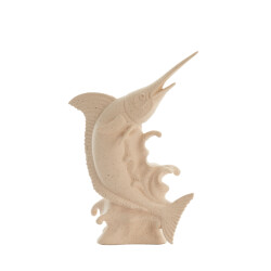 Light & Living ornament swordfish 33x16.5x43.5cm -