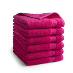 DoubleDry Hotel handdoeken 50 x 100 cm – set van 6 – 100% katoen 500 g/m2 –