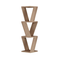 CaliCosy Hoekwandrek met 3 planken h85 cm zena