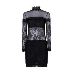 Raffaela D'Angelo Top pizzo e tulle