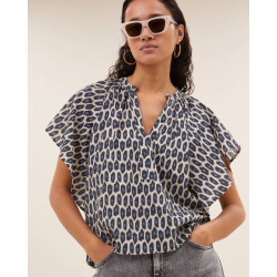 By-Bar Amsterdam vina paris cheetah blouse 25512034 908 paris cheetah