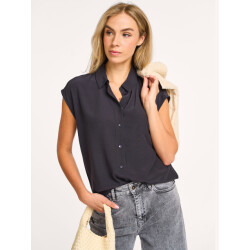 By-Bar Amsterdam kiek viscose top 109052 701 graphite