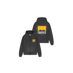 croyez homme Fumes zip hoodie